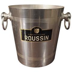 'Champagne Roussin' Vintage French Champagne Bucket