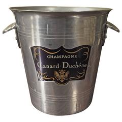 'Champagne Canard Duchene' Vintage Champagne Bucket from France