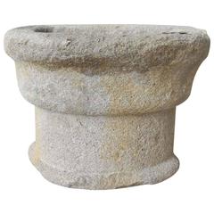 Antique 17th Century Baptismal Font 4