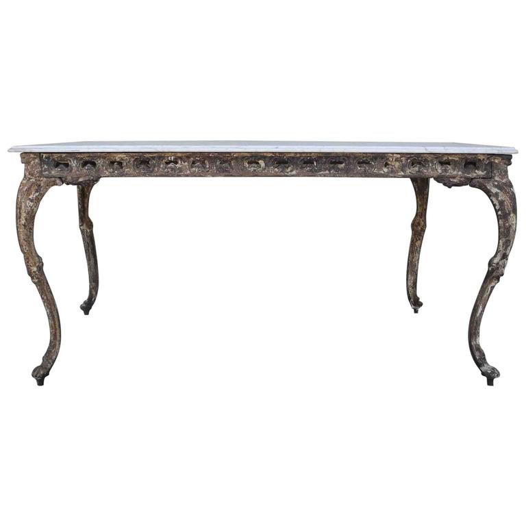 Antique 19th Century Italian Marble Table For Sale at 1stdibs