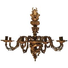 Gilt Bronze Lighting Suspension