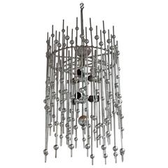 1960s Amazing Ceiling Light with Metal Spheres 1960s Amazing Ceiling Light with Metal Spheres