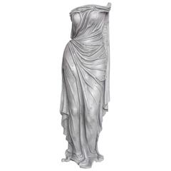 Art Deco Aluminum Sculpture, Titled "Tunic of Venus", American, 1930s-1940s 1