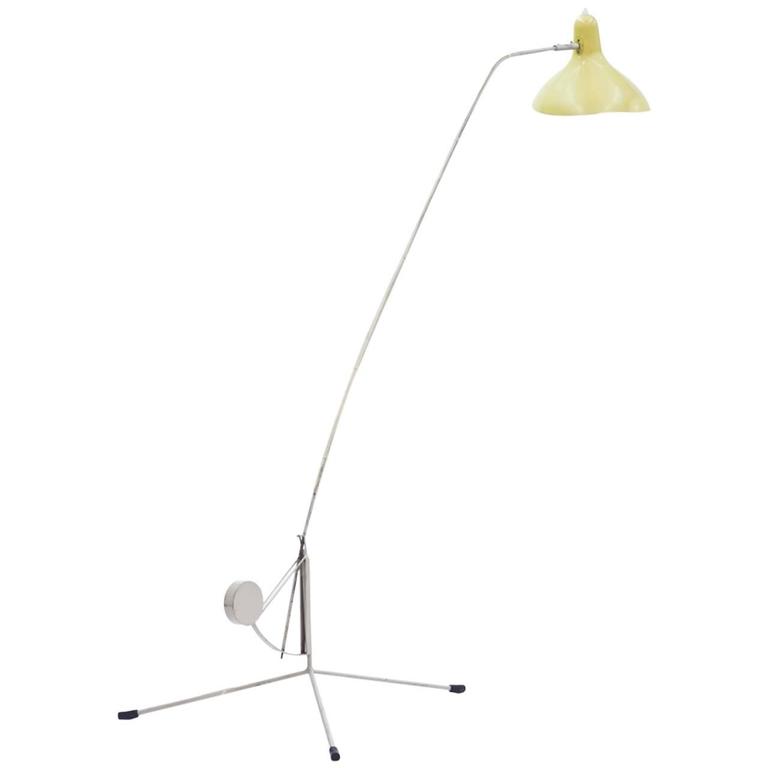 1950s "Mantis" Floor Lamp by Bernard Schottlander for Bergboms at 1stDibs