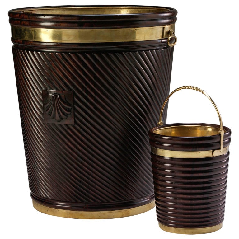 Monumental Peat Buckets For Sale at 1stDibs