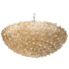 Barovier Murano Glass Floral Chandelier 2