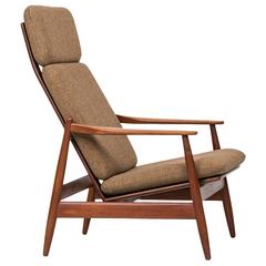 Poul Volther Easy Chair Model 340 by Frem Røjle in Denmark 5