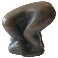 Modern Bronze Figure in Miniature