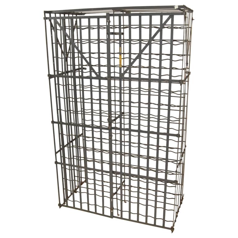 French Metal Wine Cage for 300 Bottles by Rigidex at 1stDibs rigidex