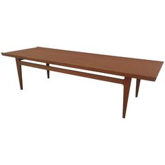 Finn Juhl for France and Son Danish Teak Coffee Table