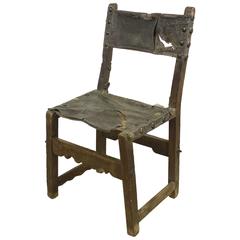 Museum Quality Early Spanish Chair 4