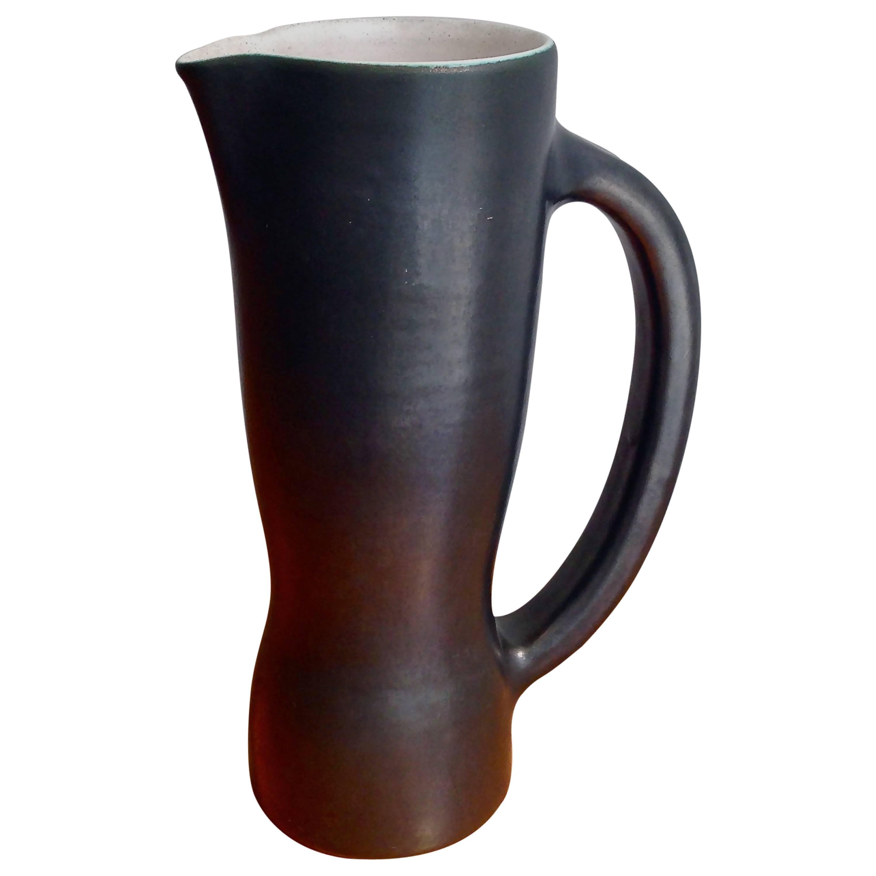Pitcher by Pol Chambost, circa 1955 For Sale
