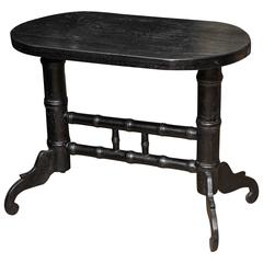 Dark Oblong Table