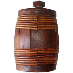 Antique Early 19th Century Handmade Canteen