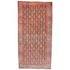 Antique Heriz Persian Oriental Rug