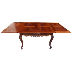 Antique Italian White Oak Refractory Dinining Room Table, Circa 1840