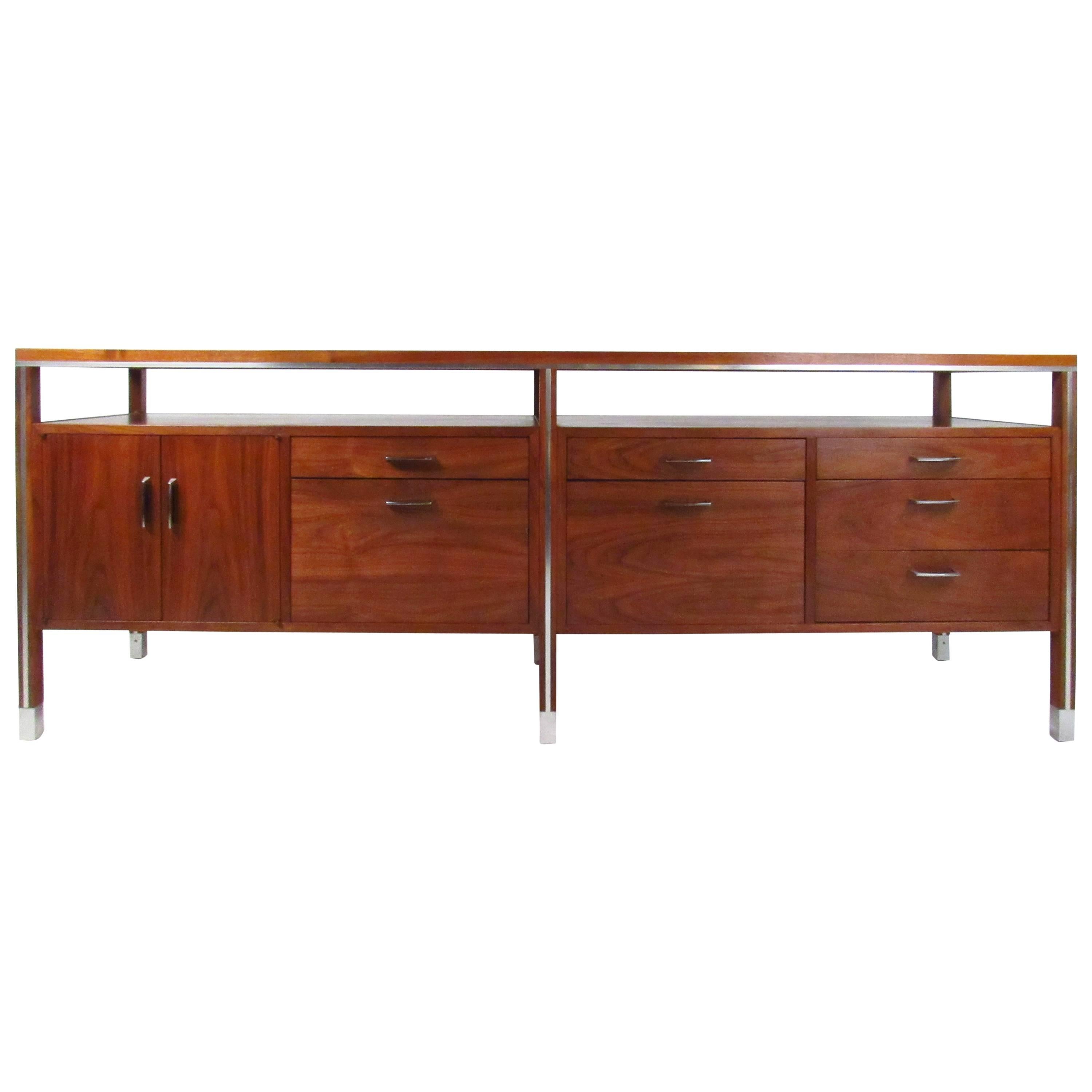 Mid-Century Modern Office Credenza by Directional