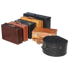 Vintage Collection of Attache Cases and Luggage from the Estate of Paul & Bunny Mellon