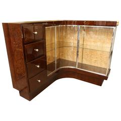 Demilune Corner Cabinet 12