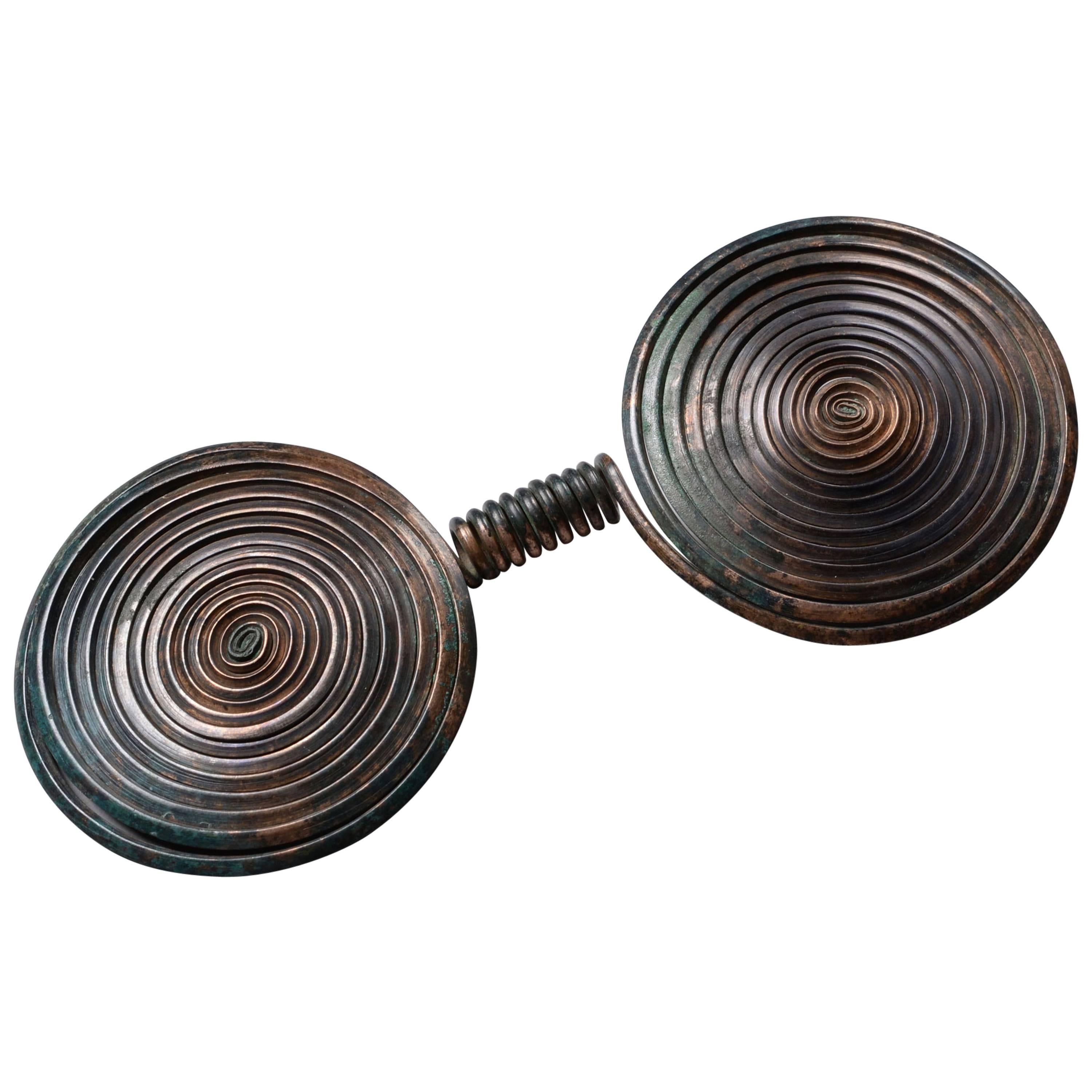 Bronze Age Spiral Brooch, 1000 BC