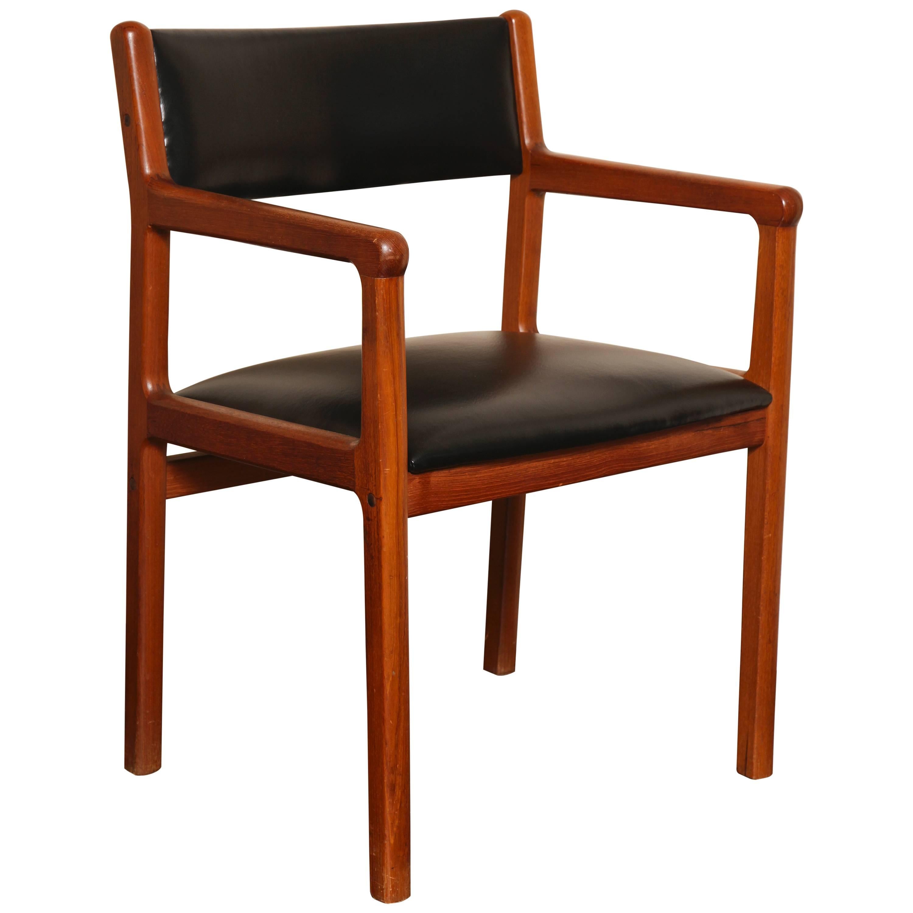 Niels Møller Danish Mid-Century Rosewood Armchair