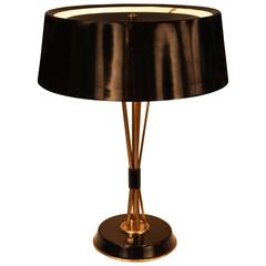 Italian Swivel Shade Table Lamp by Oscar Torlasco