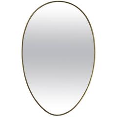 Egg Shaped Modern Italian Mirror