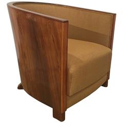 1940s Deco Rosewood Tub Armchair 3