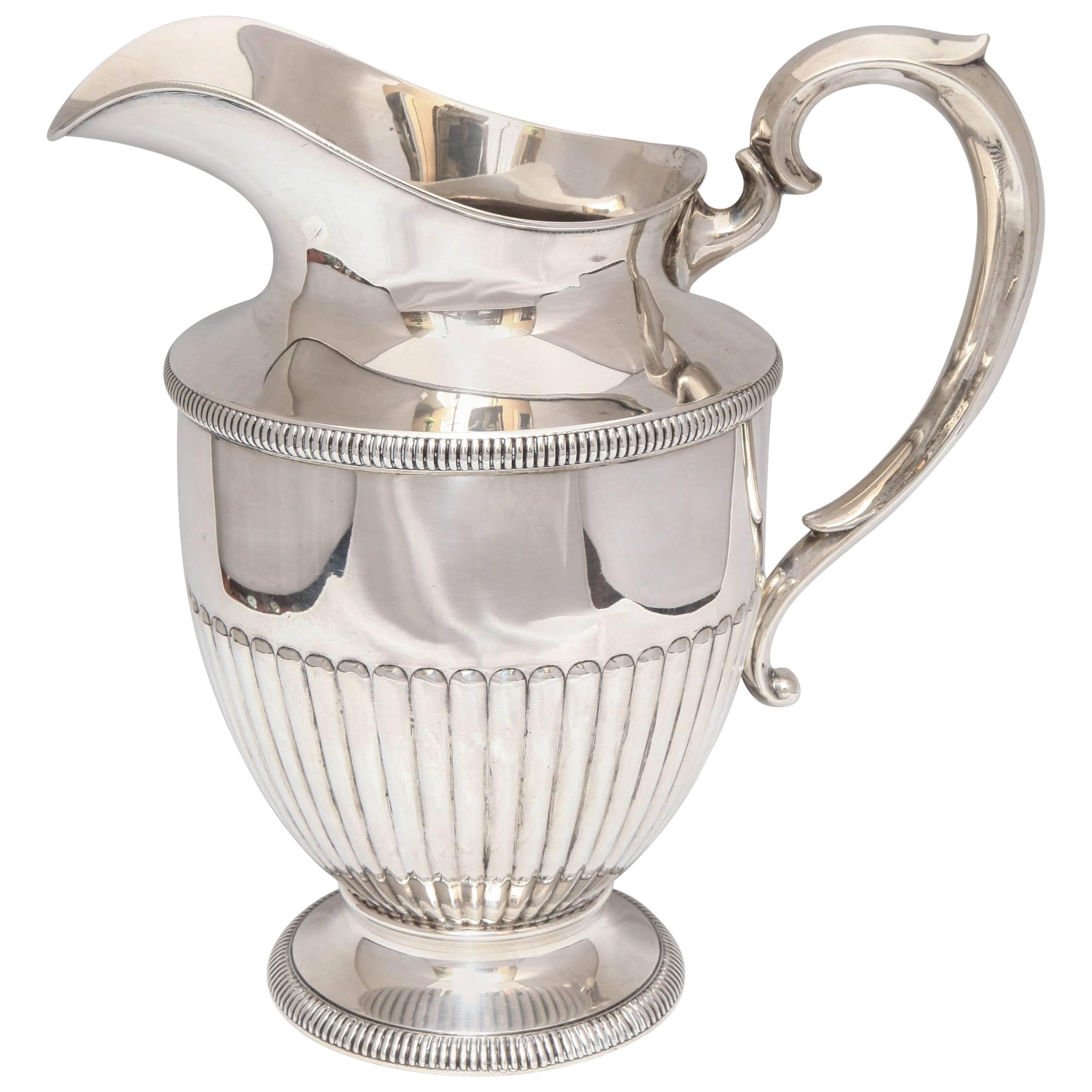 Art Deco Sterling Silver Water Pitcher