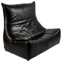 Black Leather Rock Montis Gerard van den Berg Dutch Design