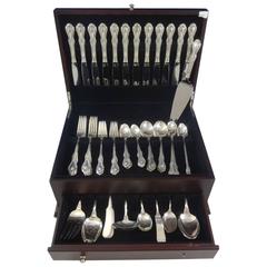 Southern Colonial, International Sterling Silver Flatware Service 12 Set 94 Pcs