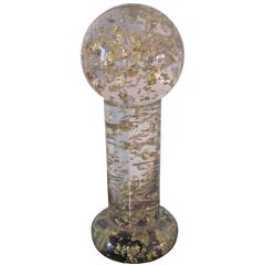 Jaru Lucite and 24-Karat Gold Leaf Sculpture 2