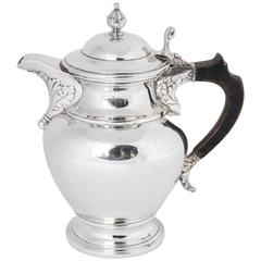 Silver Plate Beer Jug 10