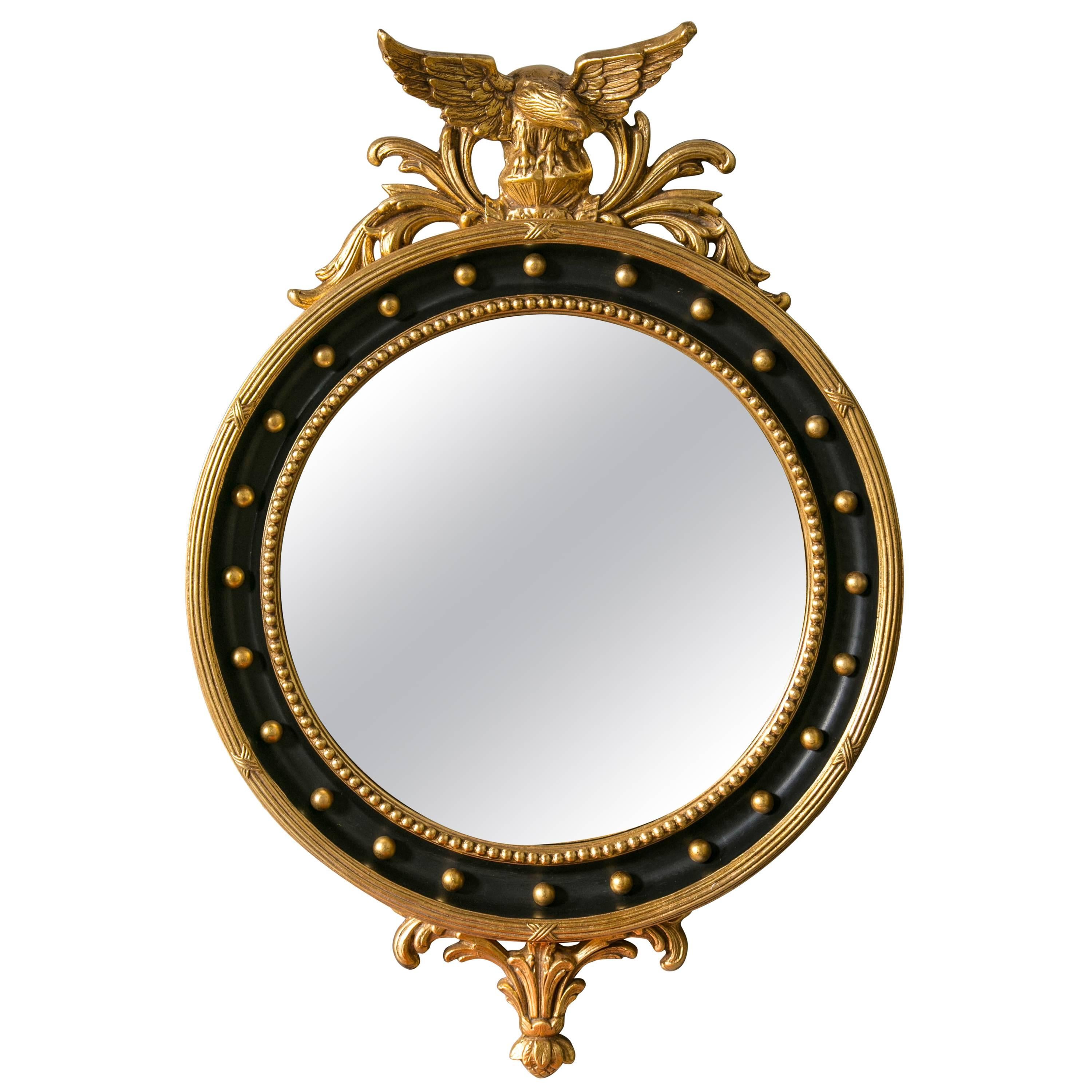Federal Style Bullseye Mirror, Custom Quality