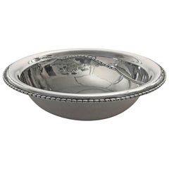 Georg Jensen Sterling Silver Divided Bowl