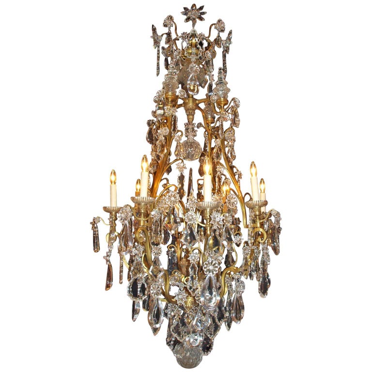 Antique Chandelier. Baccarat Chandelier For Sale at 1stDibs