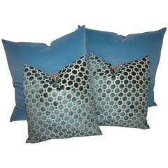 Amazing Vintage Patterned Velvet Pillows