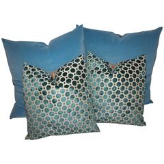 Amazing Vintage Patterned Velvet Pillows 5