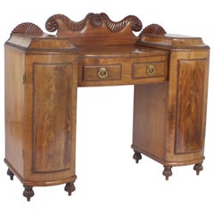 Small English Mahogany Sideboard 