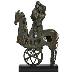 Spanish Bronze Sculpture by Oscar Estruga, circa 1979 5