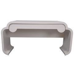 Spectacular Modernist Console in the Manner of James Mont 3