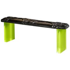Charly Bounan Green "Calciné" Unique Bench 2