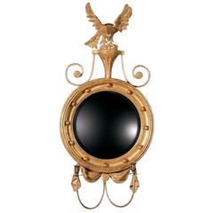 Eagle Girandole Mirror in the Regency manner 12