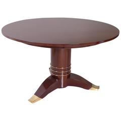 Dining or Center Table by Jules Leleu, circa 1930 10