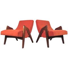 Mid-Century Modern Adrian Pearsall Lounge Chairs