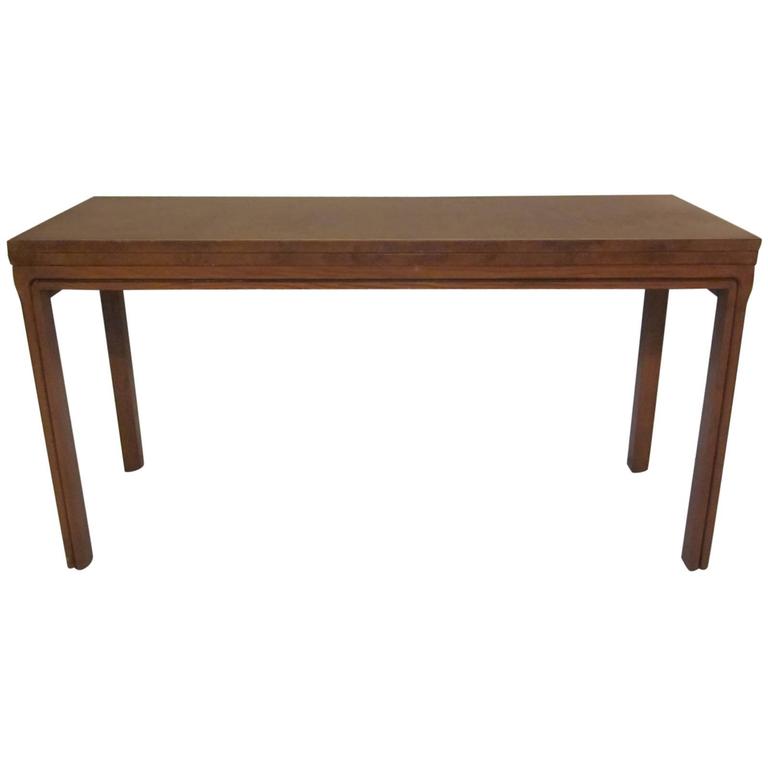 Burl Wood Console and FlipTop Dining Table at 1stDibs flip top