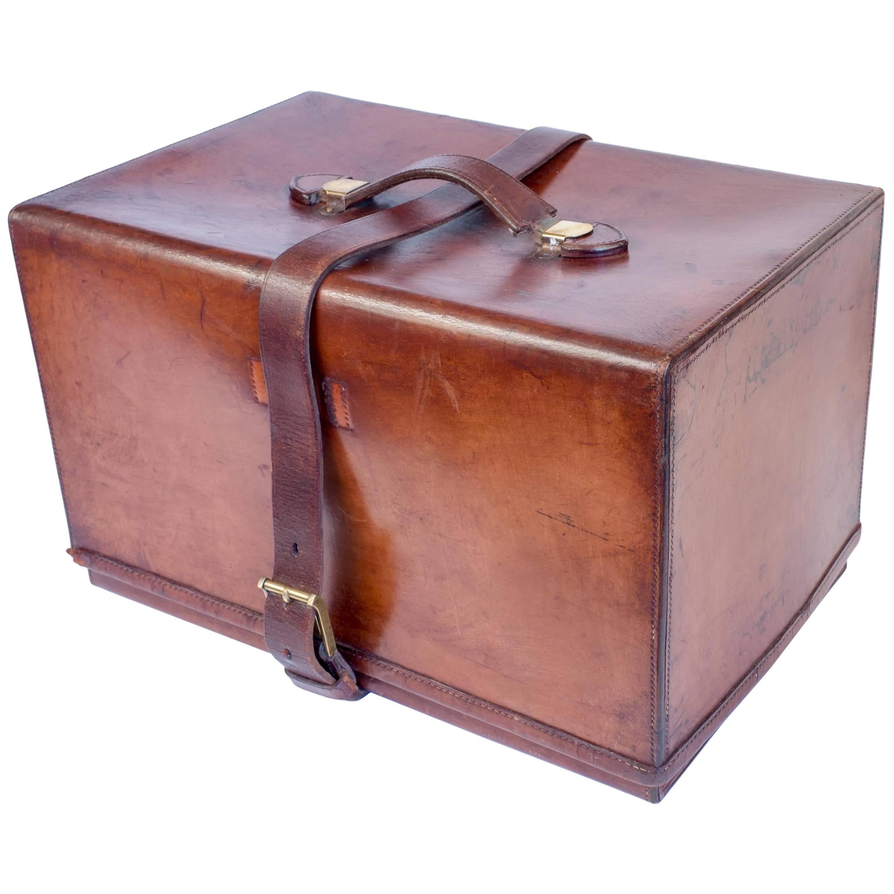 English Leather Shirt Case For Sale