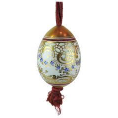 Antique 19th Century Russian Porcelain Easter Egg