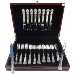 Kings Court by Frank Whiting Sterling Silver Flatware Service 8 Set, 42 Pieces