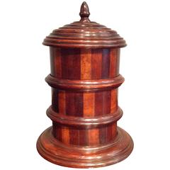 Scottish Mixed Wood Turned Tower Box